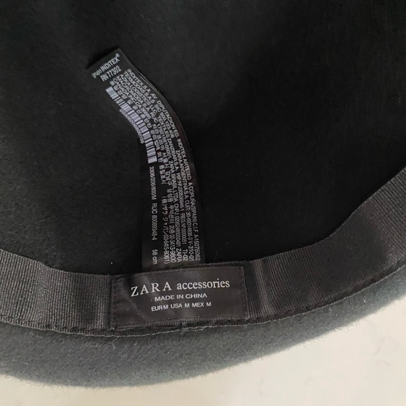 Zara Accessories women’s wide brim felt hat size M main image 4